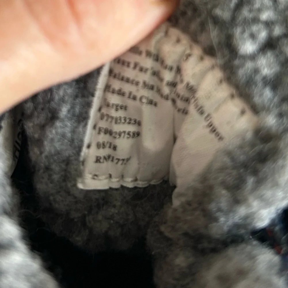 Target Kids' Size 5 Navy Orange Gray Snow Winter Boots